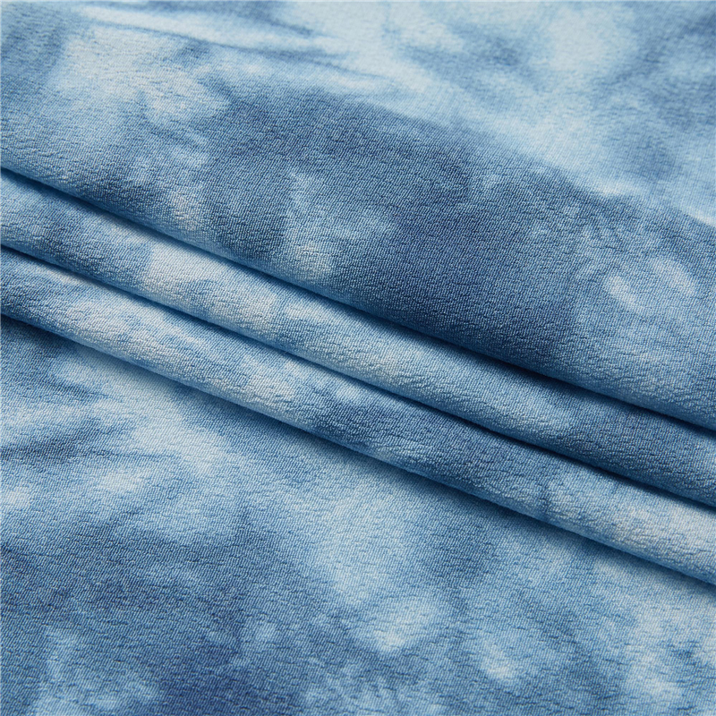 Splash ink crepe 53% viscose 47% rayon tecido de viscose pastoral resistente a rugas